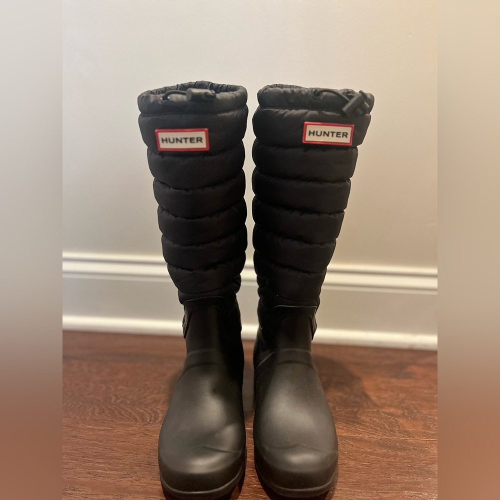Hunter Original Quilted Tall Insulated Puffer Rain Boots